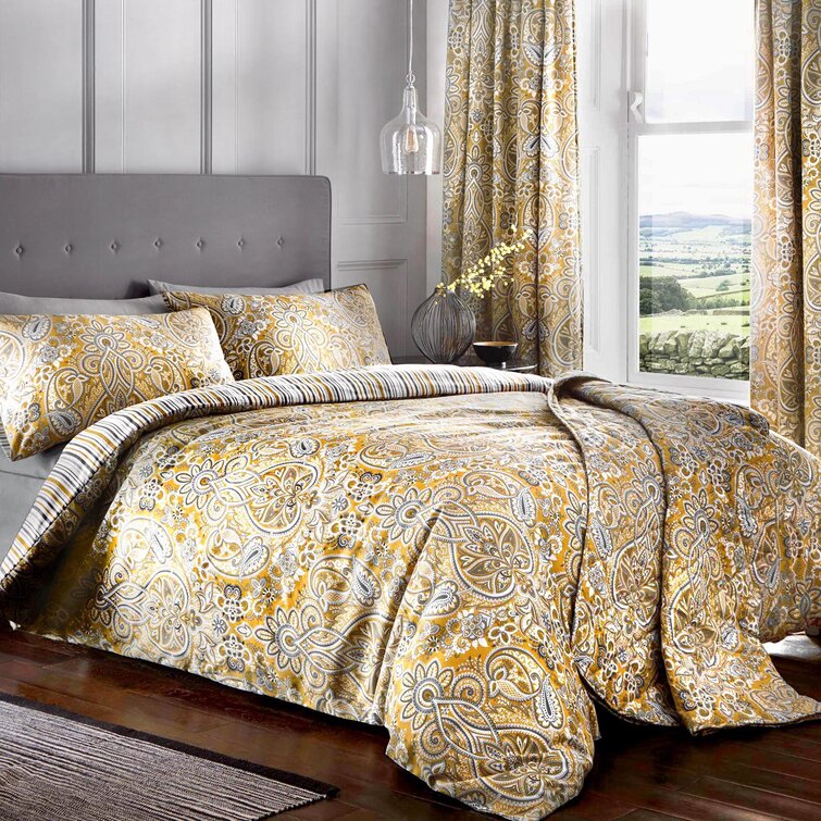 Wayfair yellow deals comforter